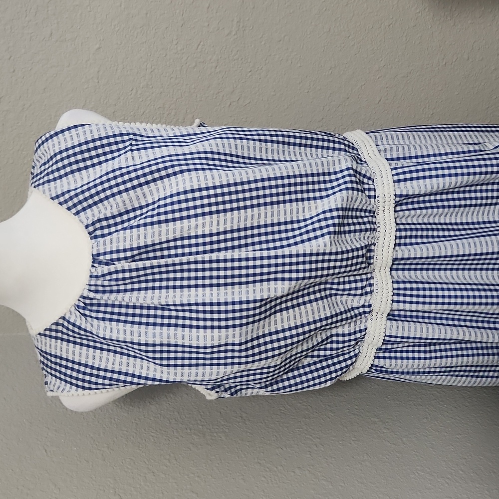 Julia Jordan Gingham Stripe Tiered Maxi Dress - Picture 2 of 7